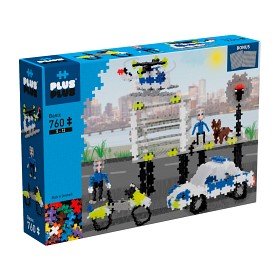 Bild på Plus Plus Basic 3D Byggsats 760-bitar (Polis)  