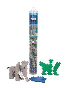 Bild på Plus Plus 3D Byggsats 100-bitar i tub (Elefant) 