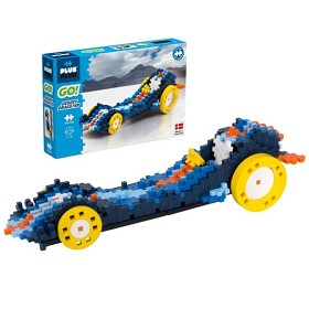 Bild på Plus Plus Go! 3D Byggsats 240-bitar (Dragster) 