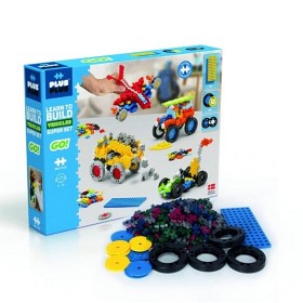 Bild på Plus Plus Learn to build 3D Byggsats 800-bitar (Fordon)  