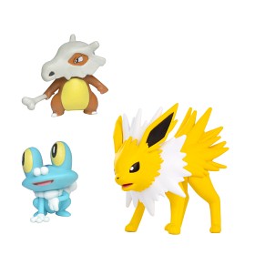 Bild på Pokémon Battlefigurer 3-pack (Froakie, Cubone, Jolteon)