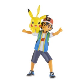 Bild på Pokémon Battlefigurer 2-Pack (Ash & Pikachu)