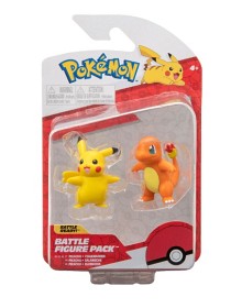 Bild på Pokémon Battlefigurer First Partner 2-pack (Pikachu & Charmander)