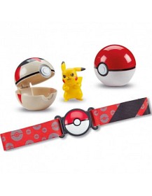 Bild på Pokémon Clip ´N Go Belt Pikachu #2 Poké Ball and Timer Ball