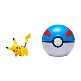Bild på Pokemon Clip 'N Go (Pikachu + Greatboll)