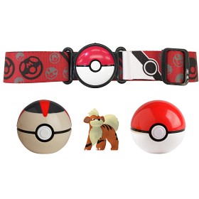 Bild på Pokémon Clip N' Go Bälte (Timer Ball, Poke Ball & Growlithe)