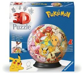 Bild på Pokémon 3D Pusselboll Multicharacter 72-bitar
