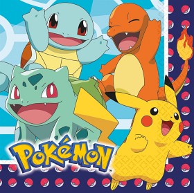 Bild på Pokémon Servetter 33x33 cm 20 st