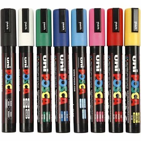 Bild på Posca Marker PC-5M 8 st (Mixade färger)