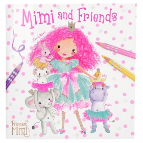 Bild på Princess Mimi Målarbok (Friends)