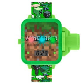 Bild på Accutime Minecraft Projektionsklocka