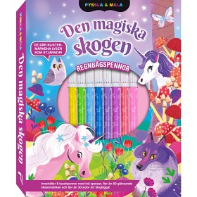 Bild på Pyssla och måla Den magiska skogen