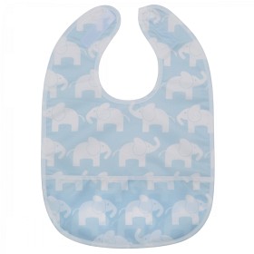Bild på Rätt Start Haklapp (Blå Elefant)