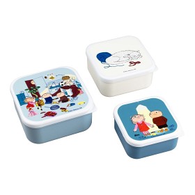 Bild på Rätt Start Alfons Åberg Snackbox 3-pack (Blå)