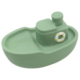 Bild på Rätt Start Badleksak Naturgummi Livbåt (Grön)