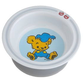 Bild på Rätt Start Bamse Sugkoppstallrik (Vit/Blå)
