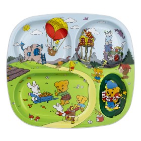 Bild på Rätt Start Bamse Tallrik med fack
