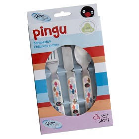 Bild på Rätt Start Bestick Pingu