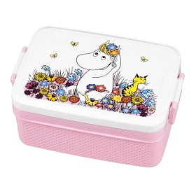 Bild på Rätt Start Mumin Äng Matlåda (Rosa)