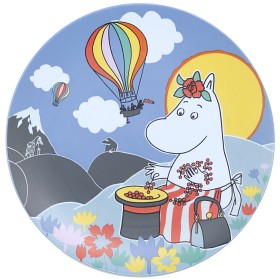 Bild på Rätt Start Mumin Festligheter Tallrik (Blå)