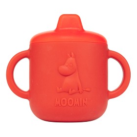 Bild på Rätt Start Mumin Pipmugg Silikon (Lingonberry Red)