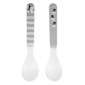 Bild på Rätt Start Mumin Vatten & Bad Skedar 2-pack (Grå)