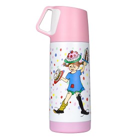 Bild på Rätt Start Pippi Långstrump Födelsedag Termos 350 ml (Rosa)