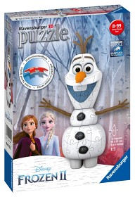 Bild på Ravensburger Frozen 2 Olof 3D Pussel 54-bitar