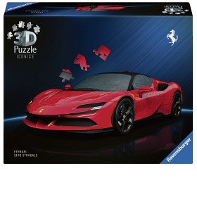 Bild på Ravensburger 3D Pussel Iconic Ferrari SF90 Stradale 108-bitar