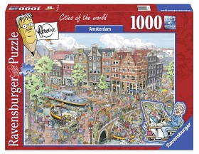 Bild på Ravensburger Pussel Amsterdam 1000-bitar