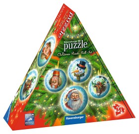 Bild på Ravensburger Julkulor 3D pusselbollar 4x27-bitar