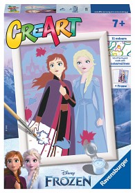 Bild på Ravensburger CreArt Disney Frozen Sisters forever (Måla nummer)