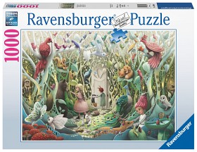 Bild på Ravensburger Hemlig Trädgård (1000 bitar) 
