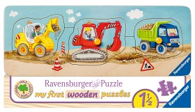 Bild på Ravensburger Knoppussel Maskiner (3-bitar)