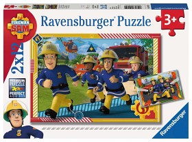 Bild på Ravensburger Pussel Brandman Sam 2x12-bitar