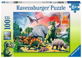 Bild på Ravensburger Pussel Dinosaurier XXL 100-bitar