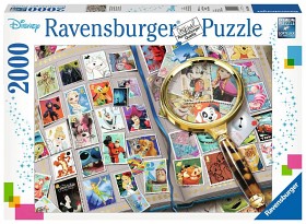 Bild på Ravensburger Pussel Disney Frimärkesalbum 2000-bitar