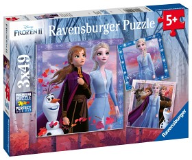 Bild på Ravensburger Disney Frozen 2 Pussel (3x49-bitar)