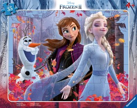 Bild på Ravensburger Disney Frozen Magiska naturen Pussel (35-bitar)