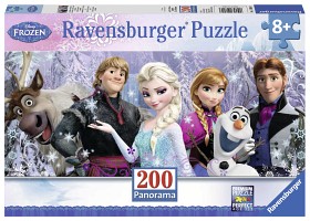 Bild på Ravensburger Pussel Disney Frozen Vänner 200-bitar