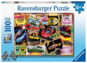 Bild på Ravensburger Pussel Drömbilar 100-bitar