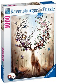Bild på Ravensburger Pussel Fantasy Rådjur (1000-bitar)
