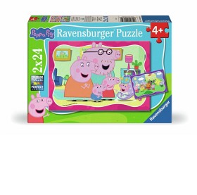 Bild på Ravensburger Pussel Greta Gris Pussel 2x24-bitar