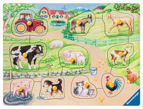 Bild på Ravensburger Pussel På bondgården (10-bitar)