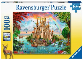 Bild på Ravensburger Pussel Sagoslott (100-bitar) 