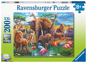 Bild på Ravensburger Pussel Savannen (200-bitar) 
