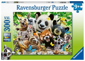 Bild på Ravensburger Pussel Vilddjur Selfie 300-bitar