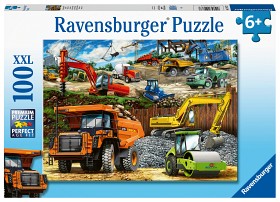 Bild på Ravensburger Pussel XXL Arbetsfordon (100-bitar)