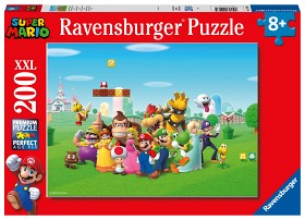 Bild på Ravensburger Pussel XXL Super Mario Äventyr (200-bitar)