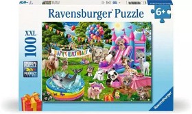 Bild på Ravensburger Tiara Birthday Party Pussel 100-bitar